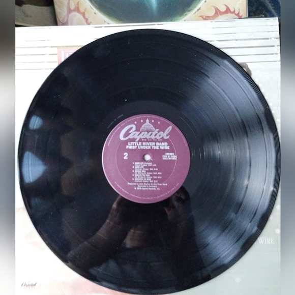 Little River Band-LRB "First Under the Wire" Vintage Vinyl Record - Picture 5 of 5